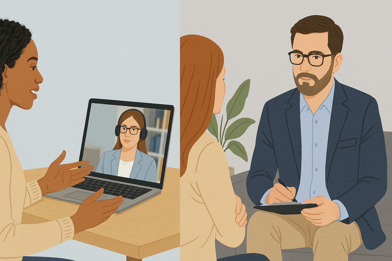 Is Online Counseling Just as Effective as In-Person Sessions?